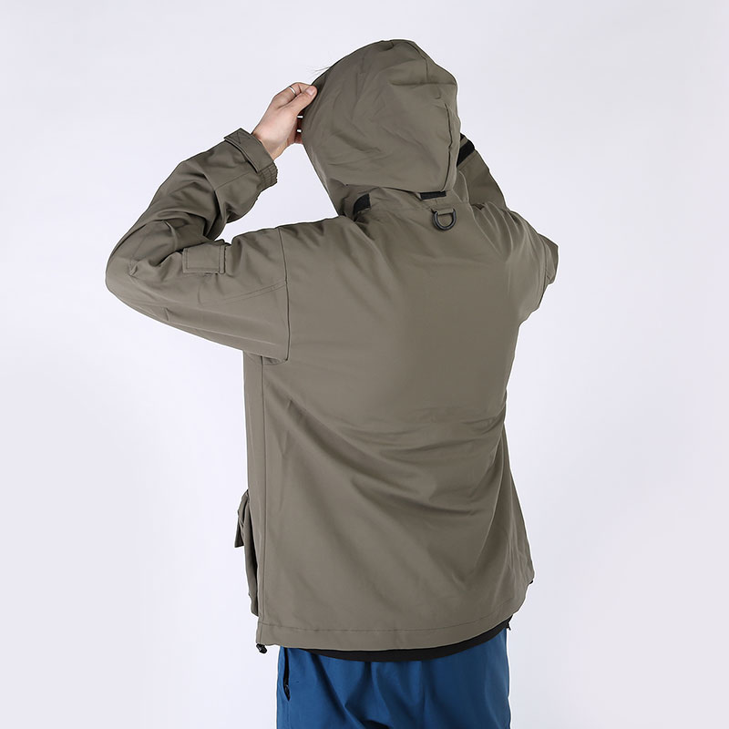 Мужская куртка Carhartt WIP Elmwood Jacket (I026022-moor)  - цена, описание, фото 6